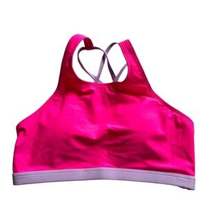 YONIQUE  Two Pink Tone Athletic Sports Bra Size Small BNWT